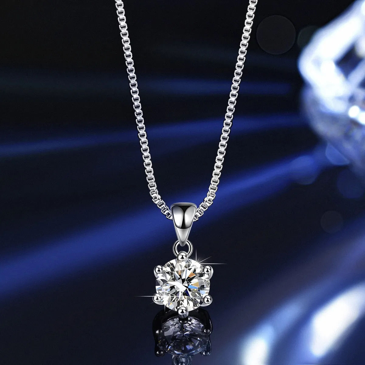 Sterling Silver Moissanite Jewelry