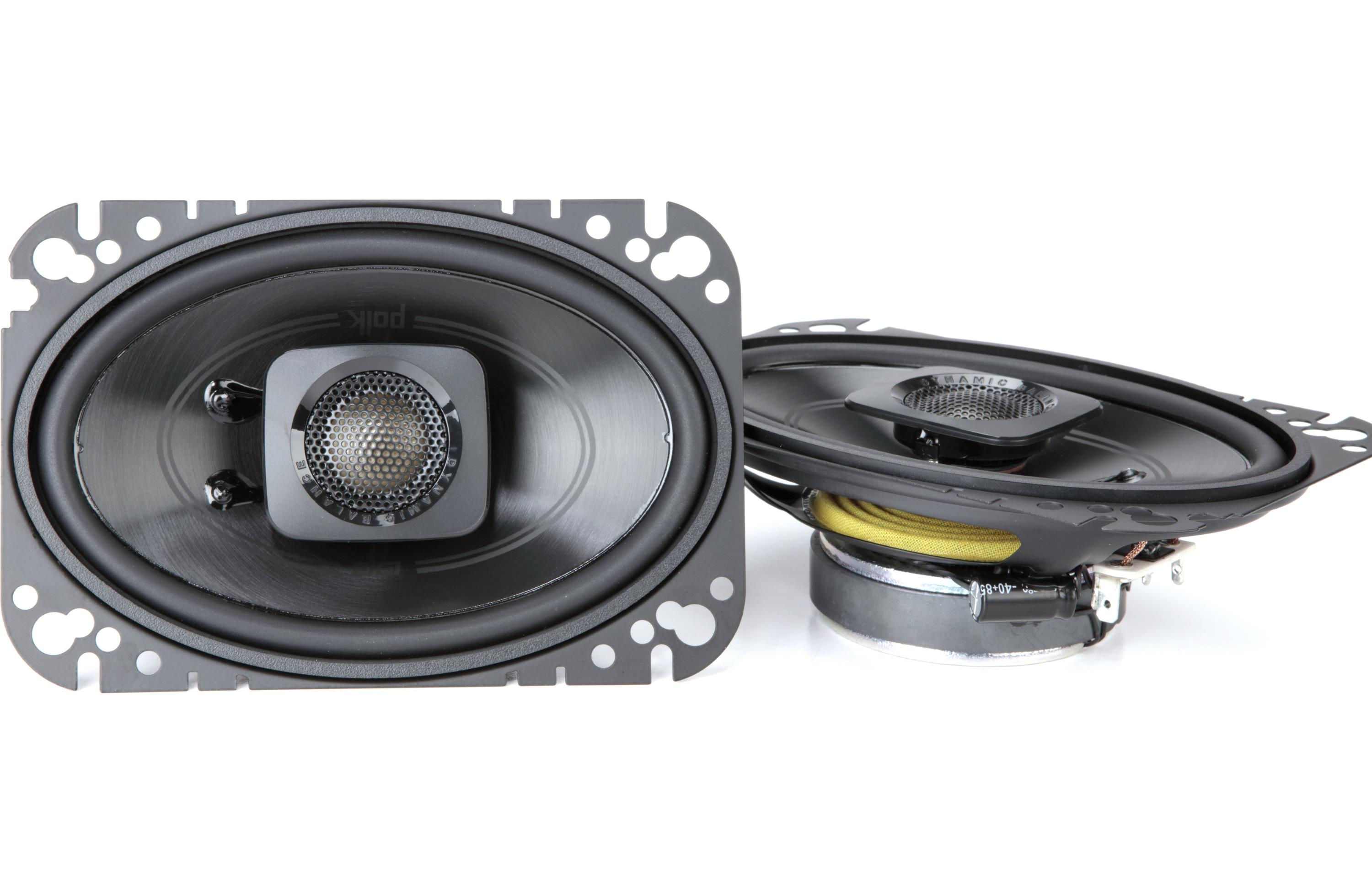 Polk Audio DB462 4x6" Marine Certified Coaxle Speaker Pair