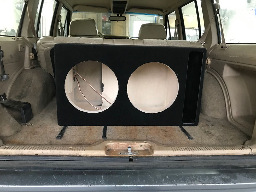 Thumbnail: 12" Ported Enclosure 2.6 cubic feet @ 33hz slot port