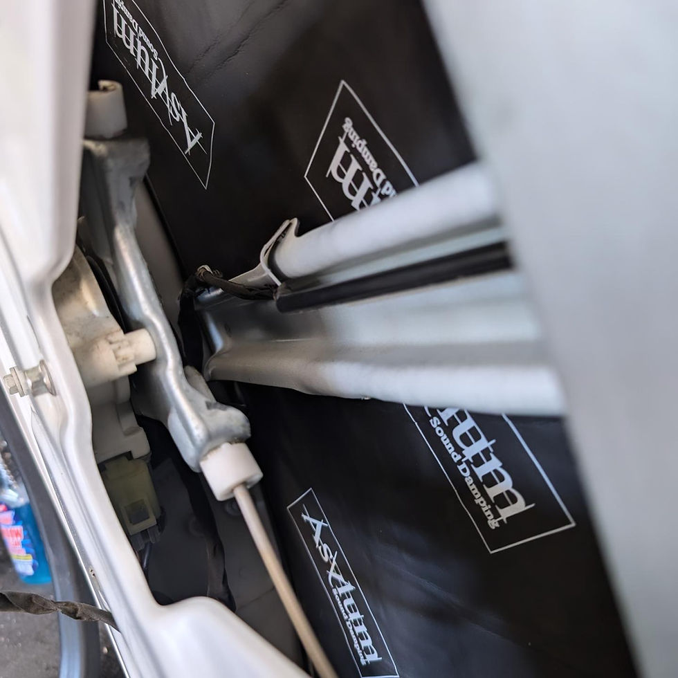 Thumbnail: Asylum Car Audio Deadener & Foam 10.7 SQ ft CFD-BFR