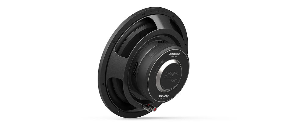 Thumbnail: AudioControl SPC-12S2  Space Series 12" single 2-ohm low profile subwoof