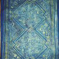  teinture végétale naturel anais warin artiste art textile batik vietnam 2018