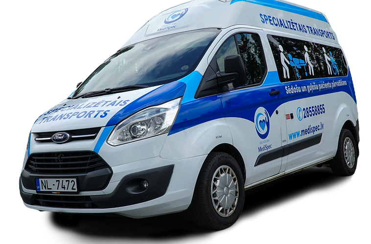 Specializēts medicīnas transports MEDISPEC