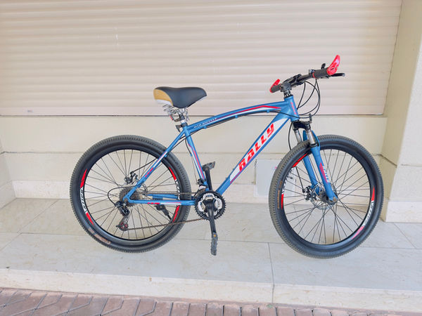 Rally Blue Mountain Bike