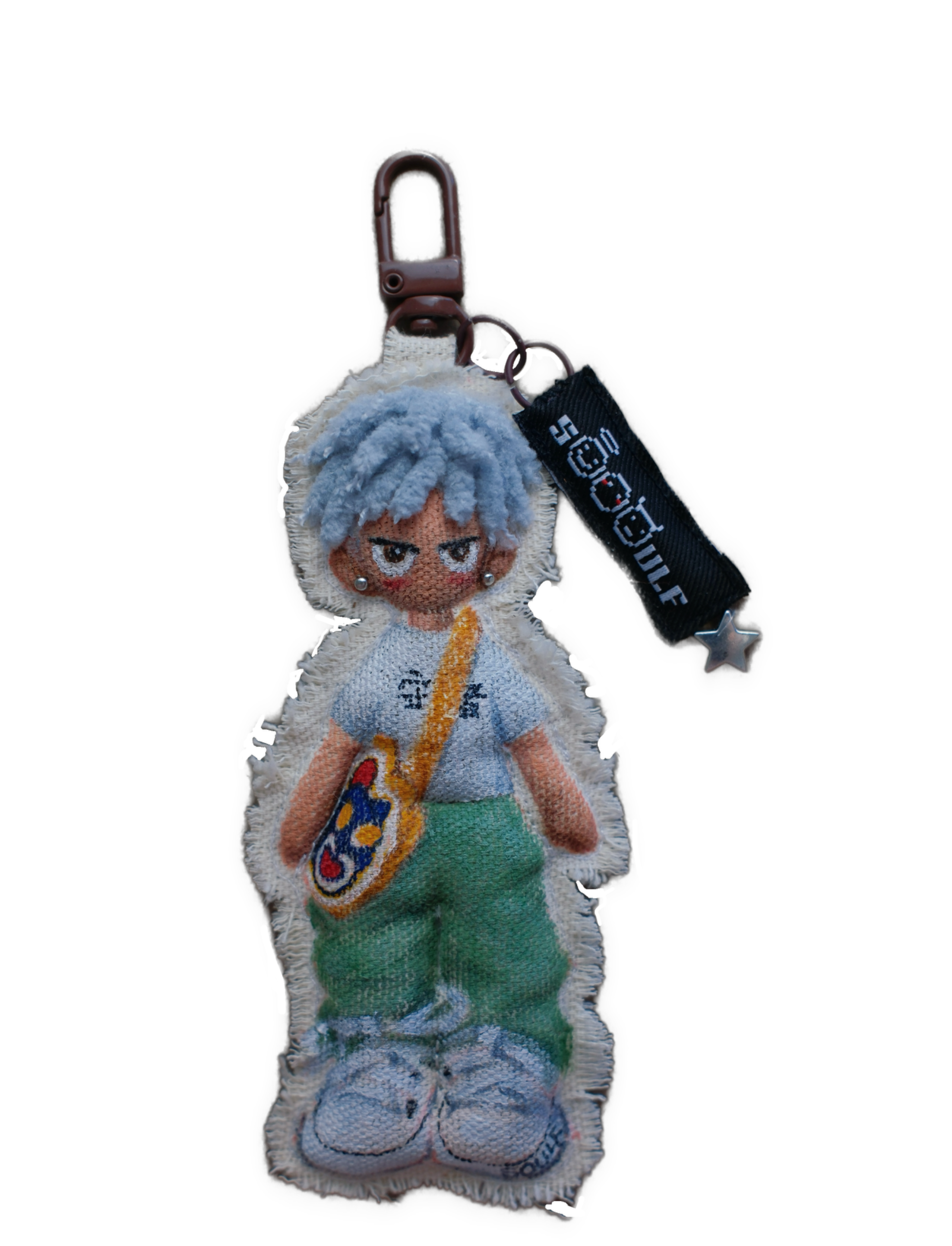 "Superhero" Bag Charm