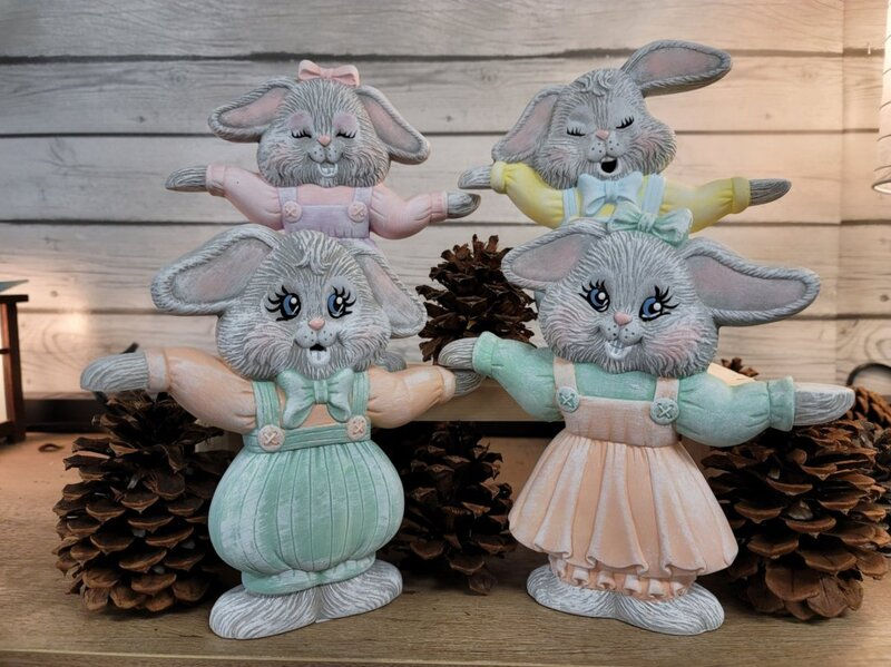 Dona's Ceramic Hand to Hand Bunny Boys & Girls