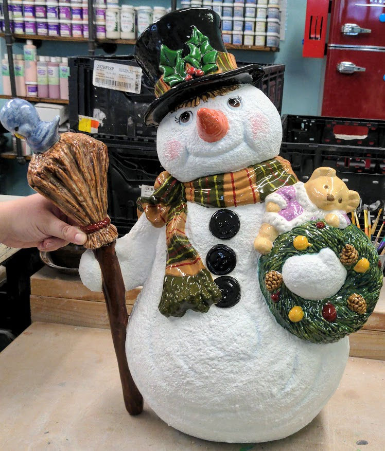 Ceramic Gare Large Snowman