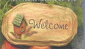 Creative Paradise Ceramic Birdhouse Tablet