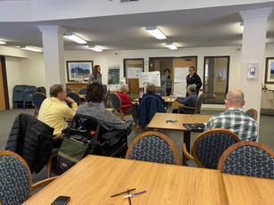 goMARTI Community Listening Session at Senior Center