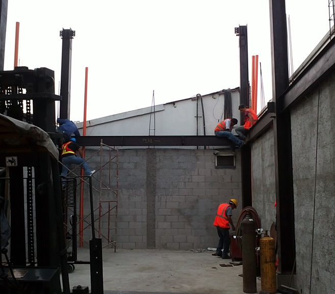 Mezanines de acero con estructura metalica de 1 a 6 niveles