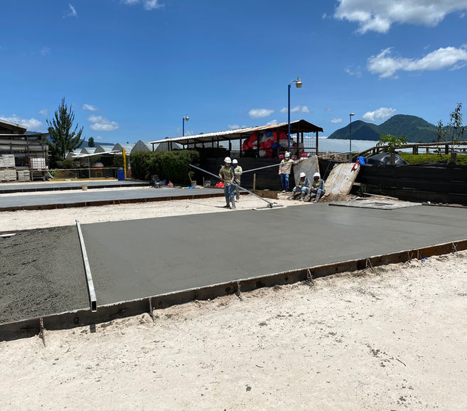 Pavimentaciones especiales.