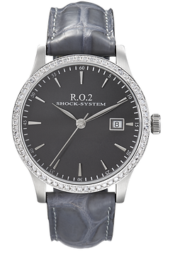 R.O.2 classic date staal grijs