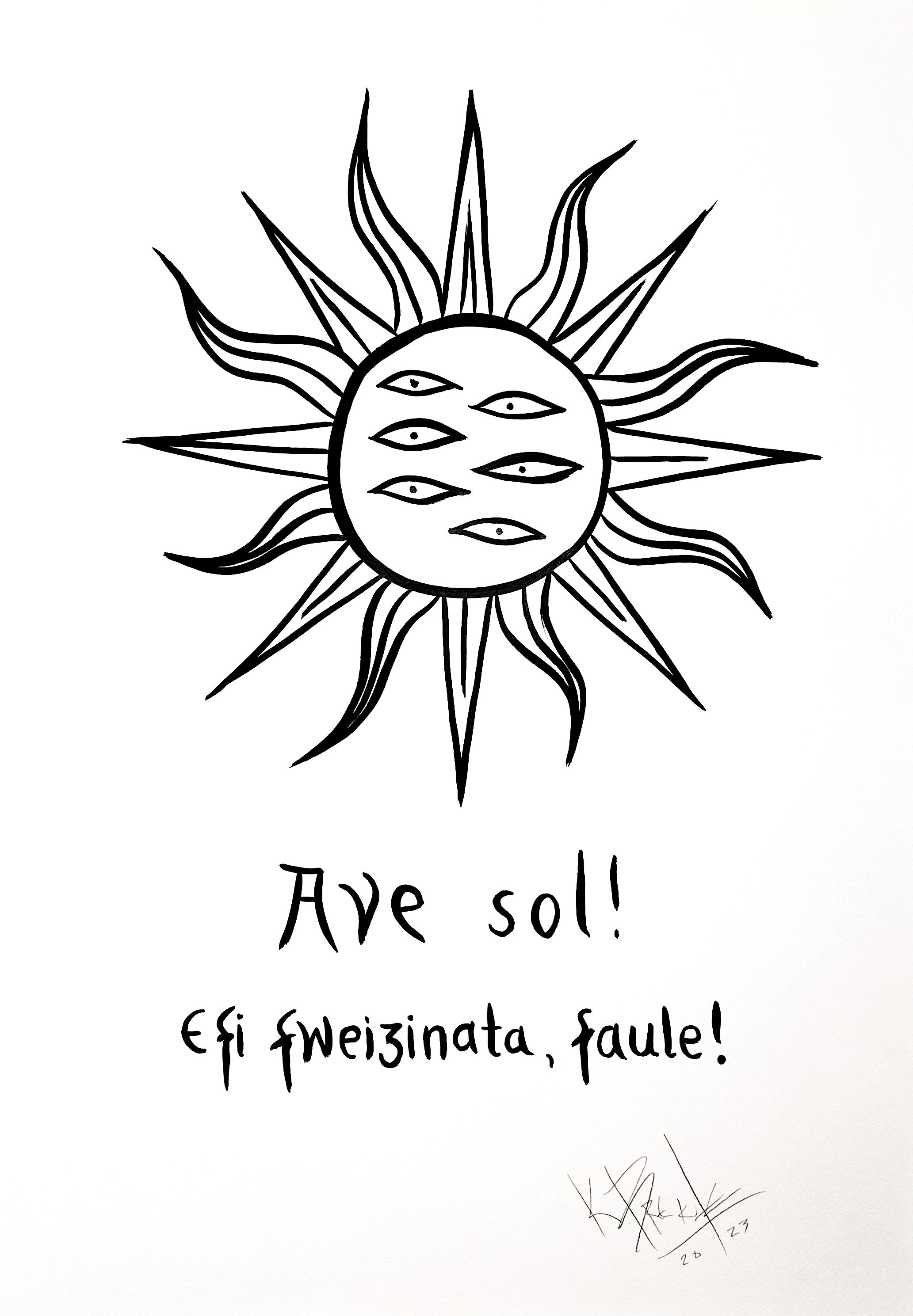 AVE SOL! KRASTU MAČS