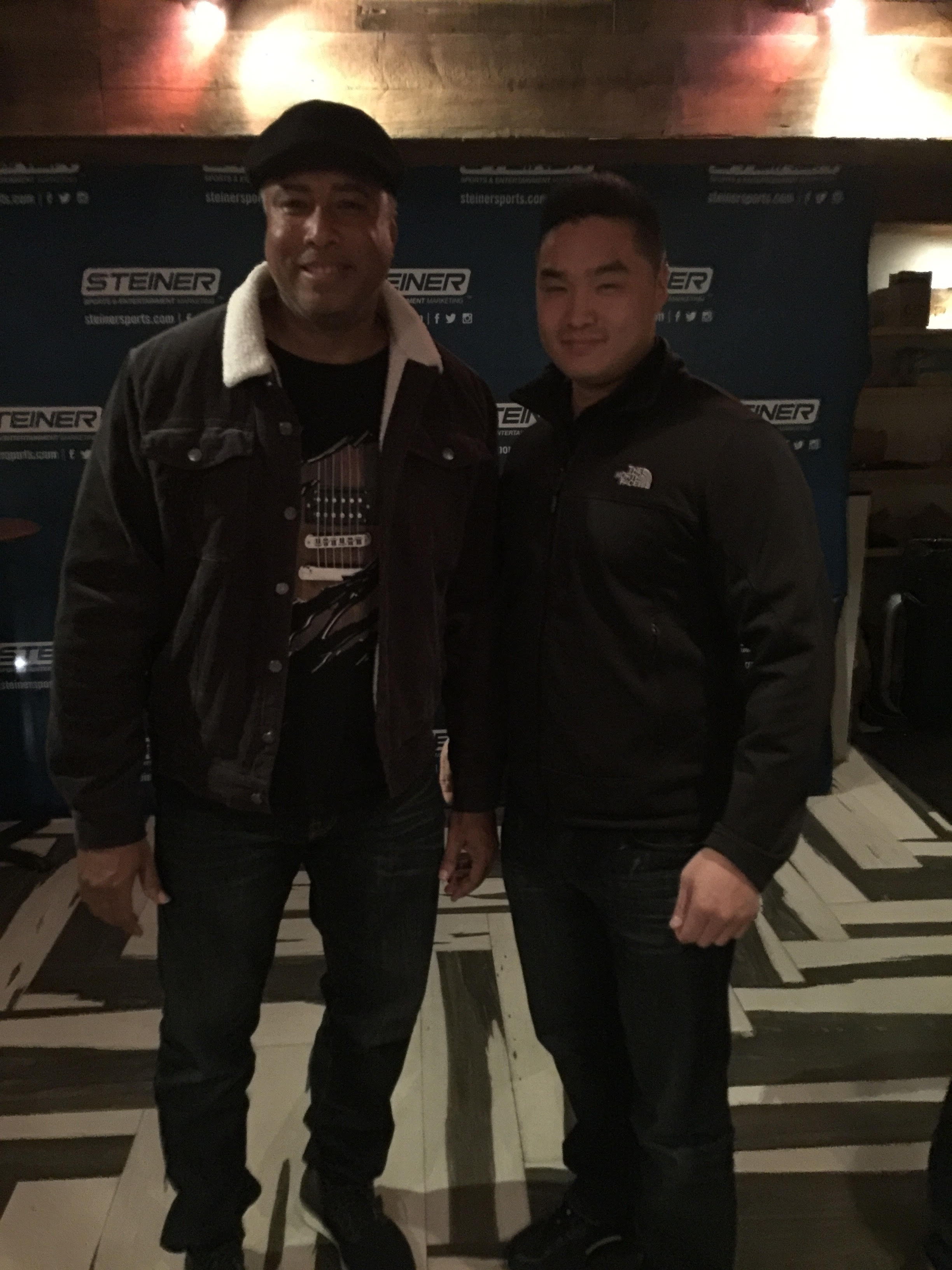 With Yankees Bernie Williams
