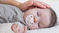 A baby napping