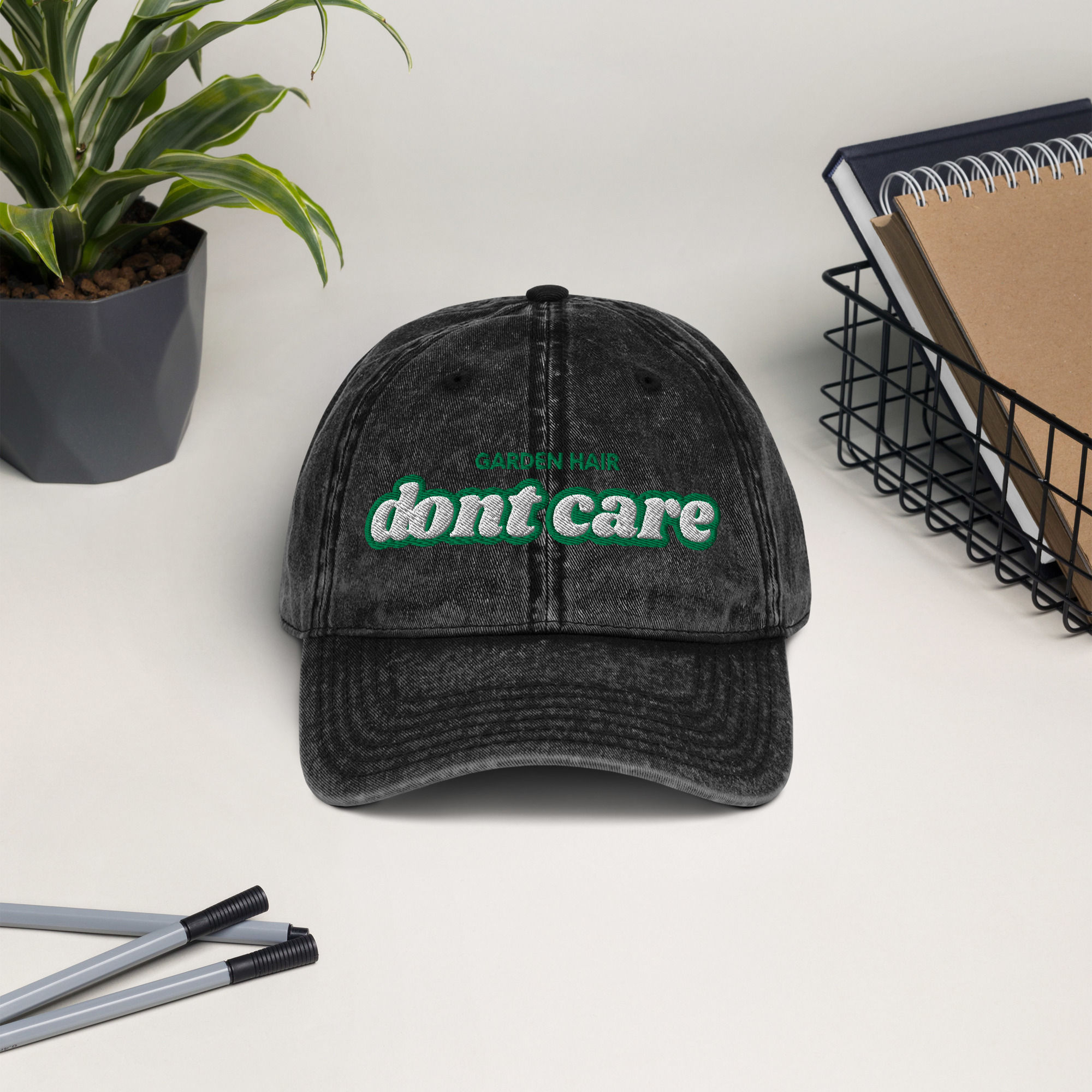 Garden Hair Vintage Cotton Twill Cap