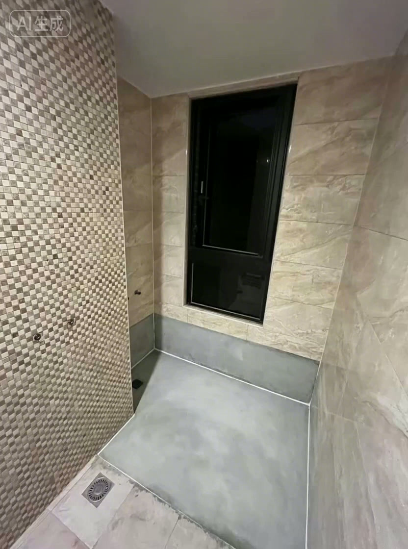 超越微水泥義大利萊姆石藝術塗料浴室無接縫地坪牆地體施工