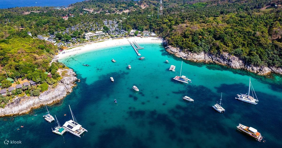 Excursión de un día a las islas Racha y Coral en lancha rápida