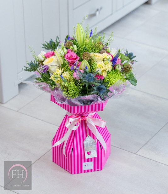 The Flower House Florist in Aylesbury Hand Tied Bouquet