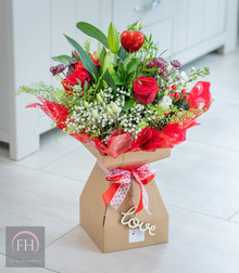 The Flower House Florist in Aylesbury Valentines Day Bouquet