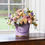 Thumbnail: Luxury Lilac Flower Hat Box Arrangement