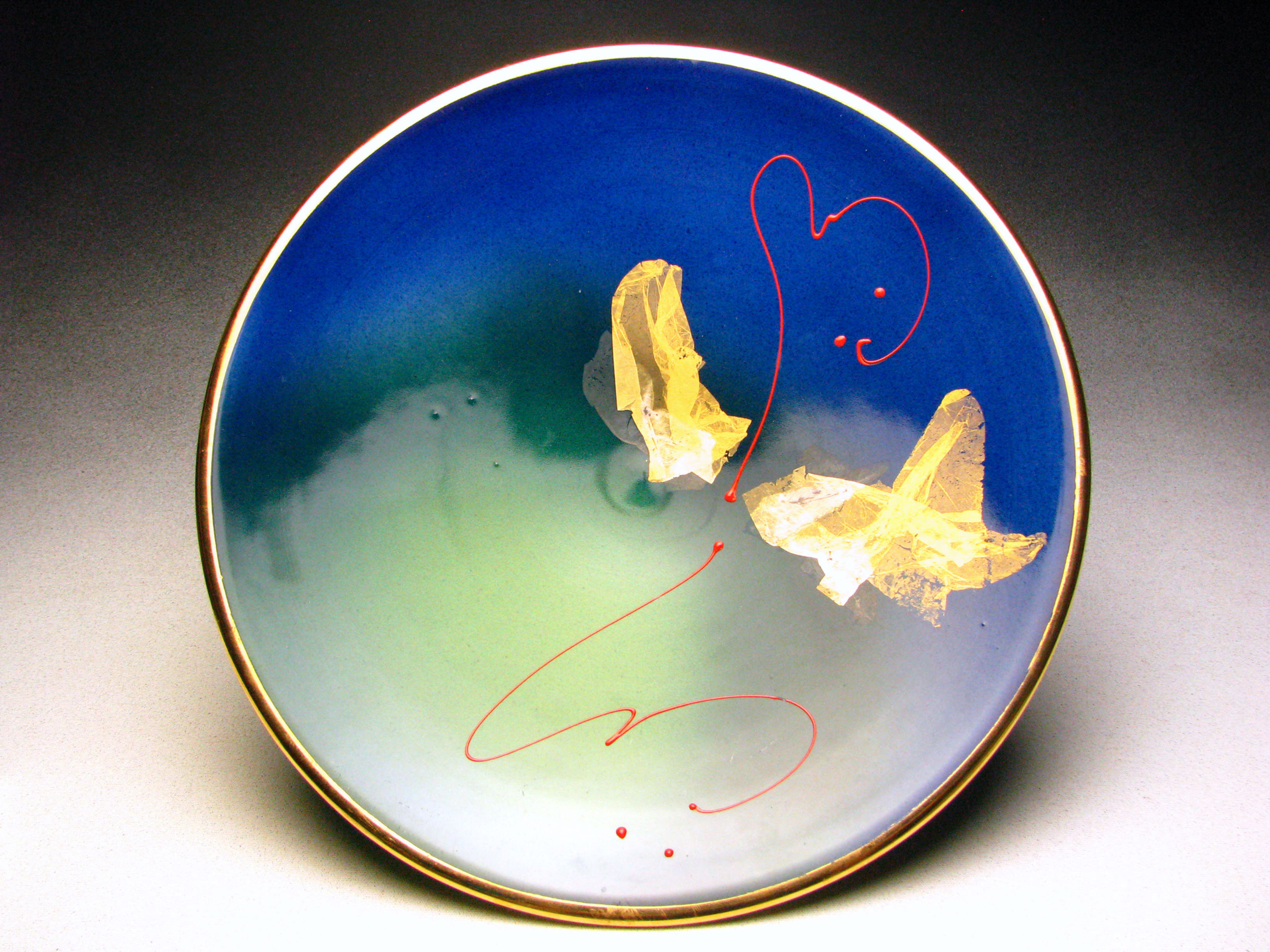 Vintage Shallow Bowl