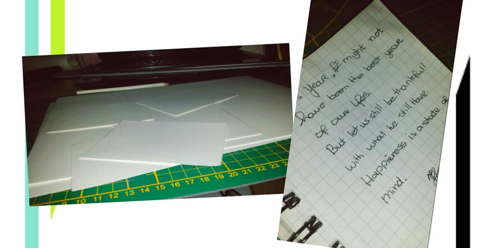 made postcards