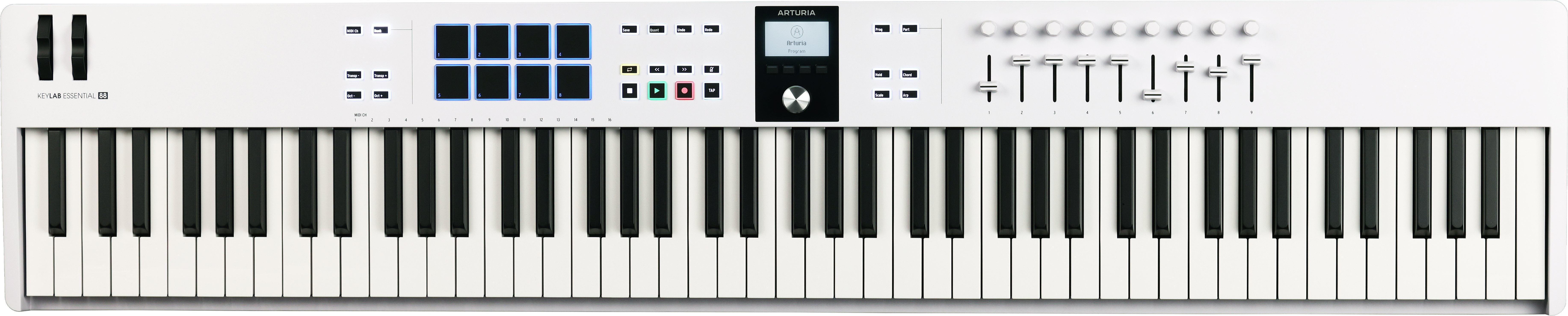 Arturia KeyLab Essential 88 MK3 - White
