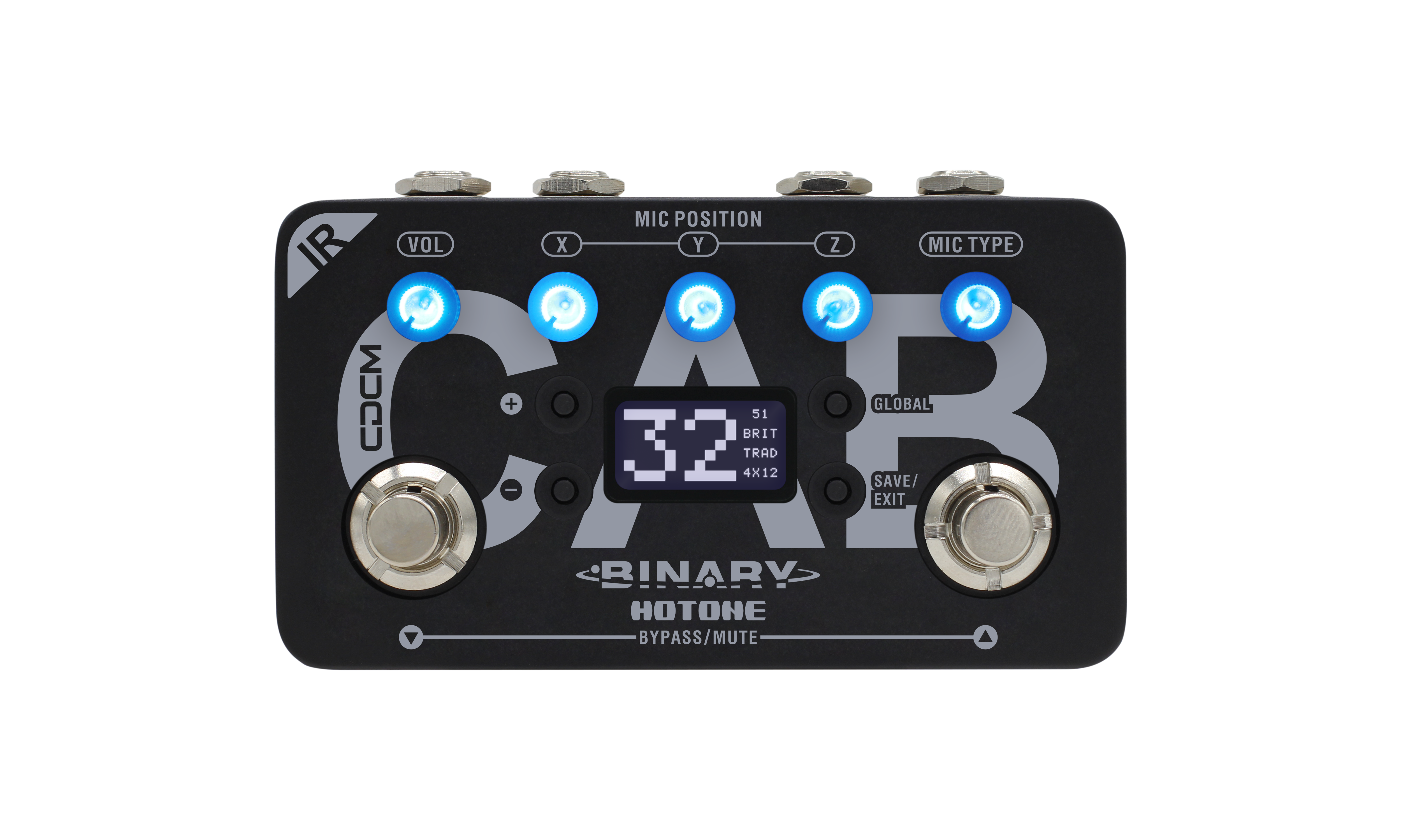 Hotone BIR-1 Binary Cab Dual Switch Cab Simulator + IR