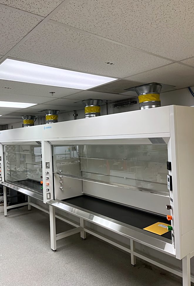Laboratory fume hoods and exhaust
