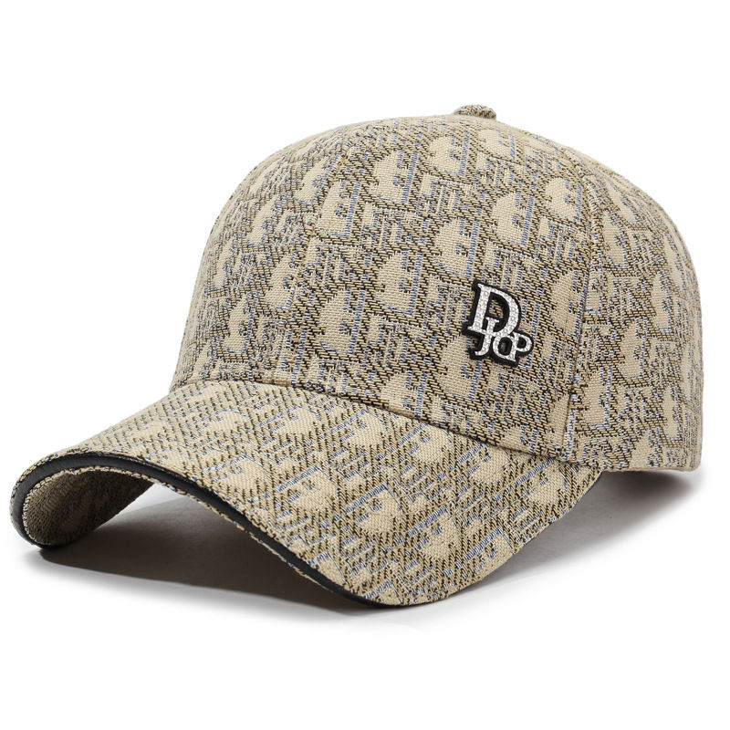 Miniaturbild: Versatile Korean Style Full Letter Baseball Cap Unisex Trendy Duckbill Casual Re