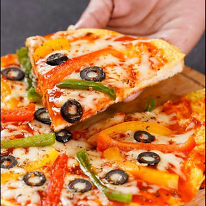 Egg And Bread Pizza