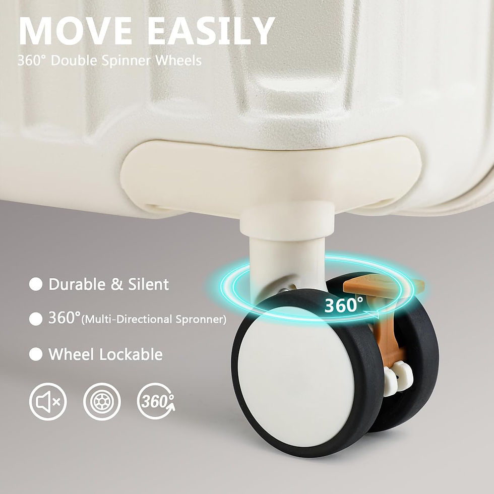 Miniaturbild: Joyway 20 inch Single Luggage Suitcase, Expandable Lightweight Durable, with Cup