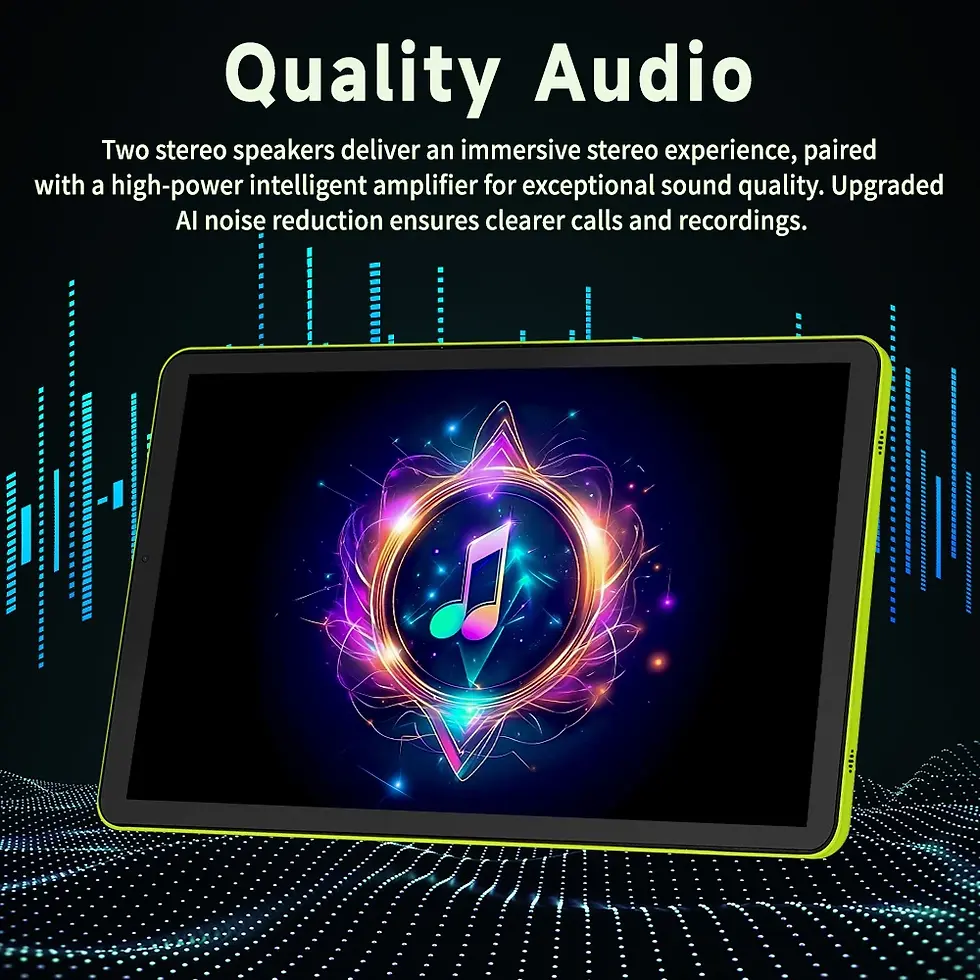 Miniaturbild: 8.68Inch 2025 Android 15 Tablets Quad-core, 8GB RAM+64GB Storage 1TB Expand, 2MP