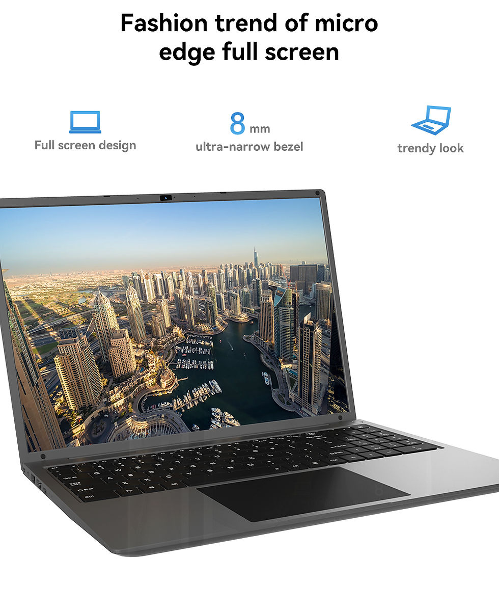 Thumbnail: 16 Inch Laptop with Intel Core i5 1240P 2.5K IPS Display Windows 11 Notebook Por