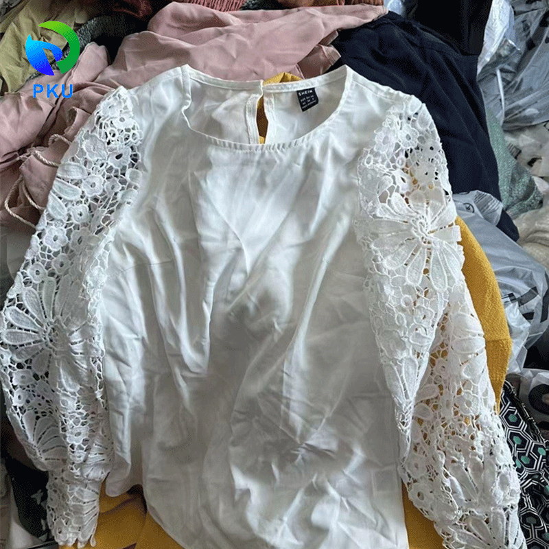 Thumbnail: Sheines PKU S-001 Short-Sleeved T-Shirts Used Wholesale Clothing