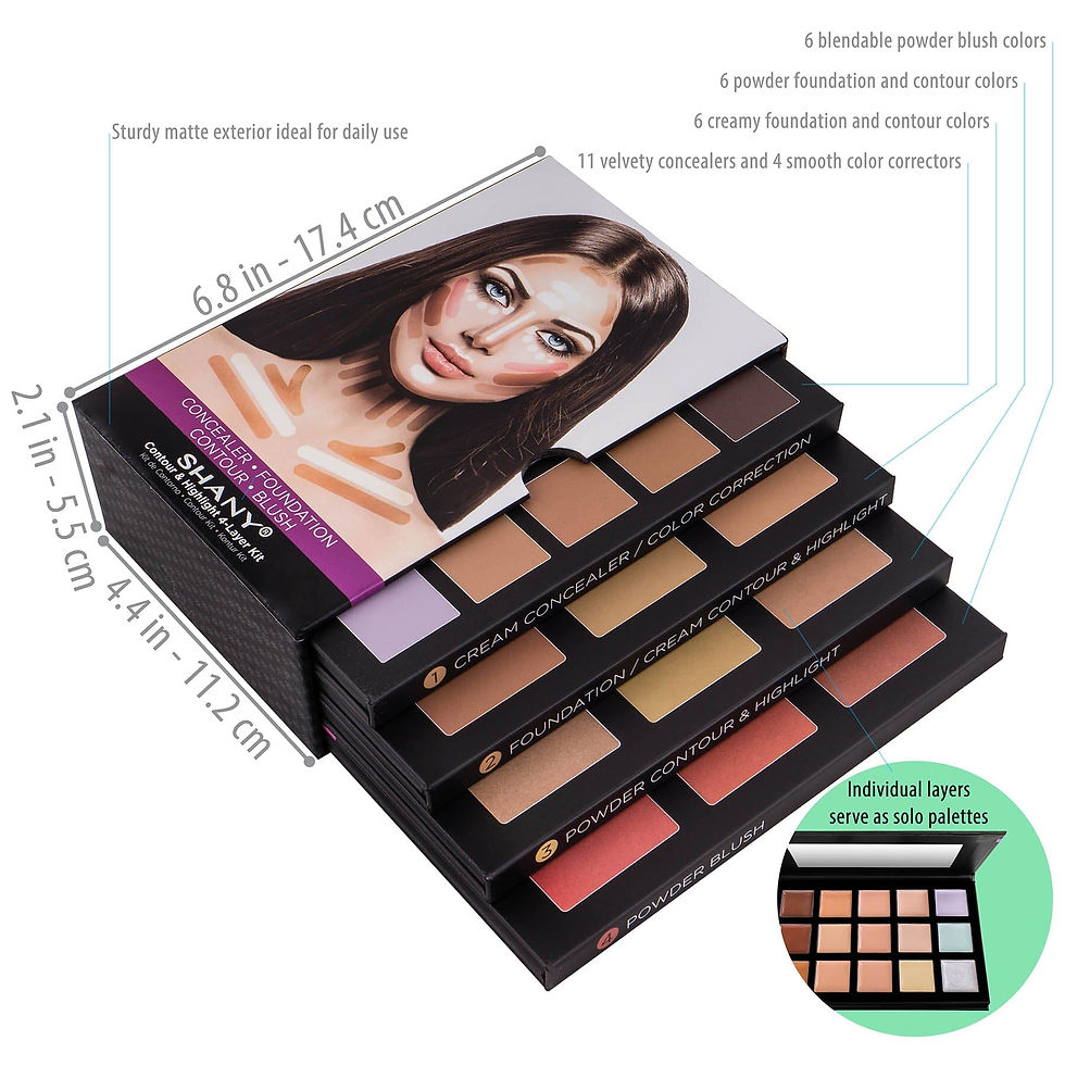 Thumbnail: 4-Layer Contour and Highlight Makeup Kit