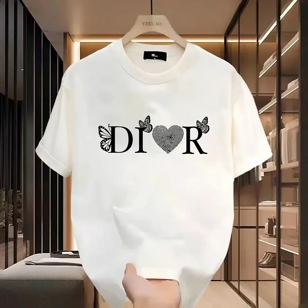 Thumbnail: Trendy Casual T-Shirt Harajuku Y2K Designer Women Luxury T-Shirt Women Retro Tre