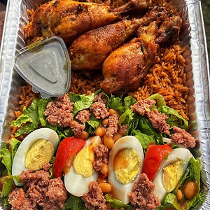 Jollof Rice With Chicken