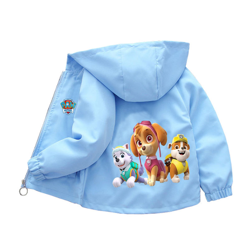 Thumbnail: Spring Baby Boys Girls Coats Cartoon PAW Patrol Zipper Hoodies Jacket for Kids S
