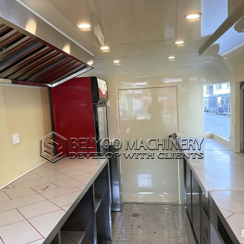 Miniaturbild: Belyoo Hot Sale Mobile Food Truck New Condition Custom Food Kiosk Mobile Bar Con