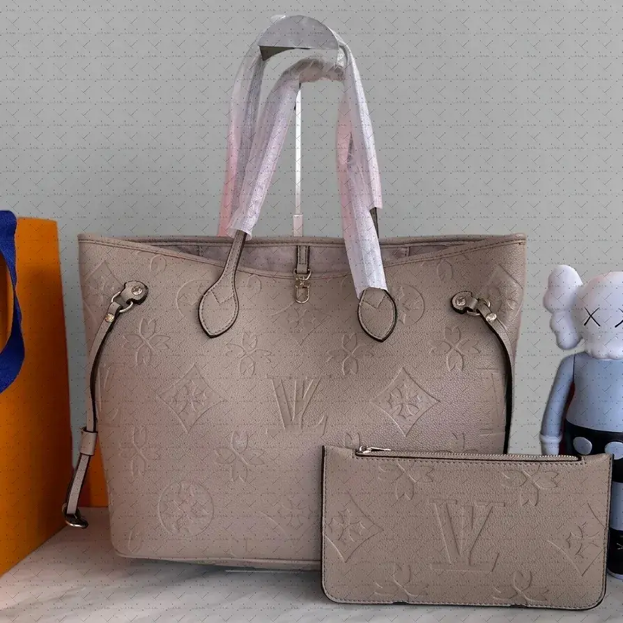 Miniaturbild: 2pcs High qualitys Women bags Luxurys Handbags Ladies Designer Composite Bags La