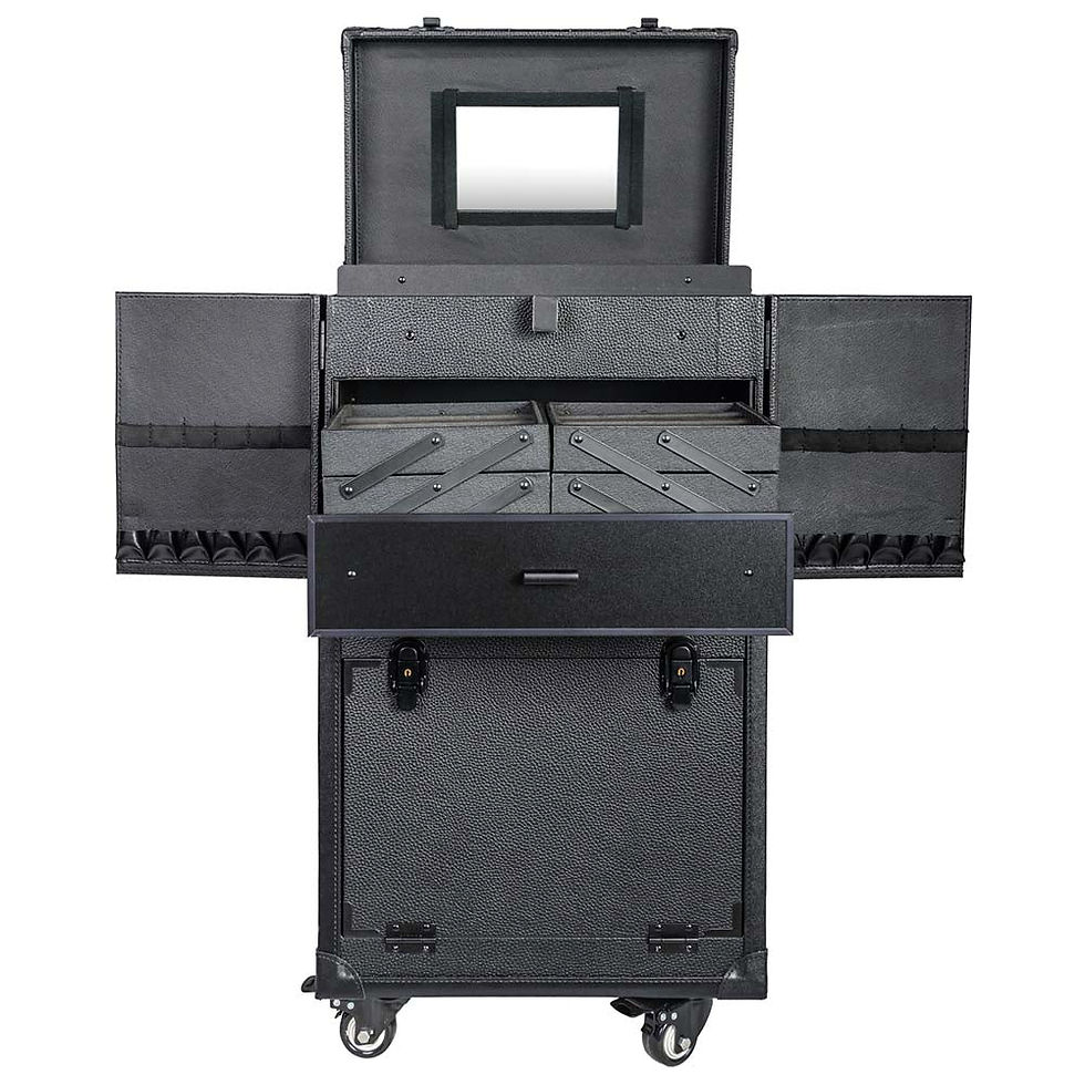 Miniaturbild: REBEL Makeup Artists Multifunction Cosmetics Trolley Train Case