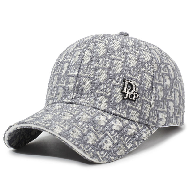 Miniaturbild: Versatile Korean Style Full Letter Baseball Cap Unisex Trendy Duckbill Casual Re