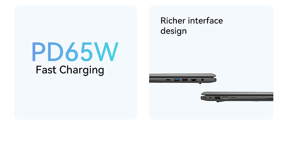 Miniaturbild: 16 Inch Laptop with Intel Core i5 1240P 2.5K IPS Display Windows 11 Notebook Por