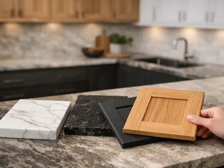 How to Match Stone Countertops With Cabinets