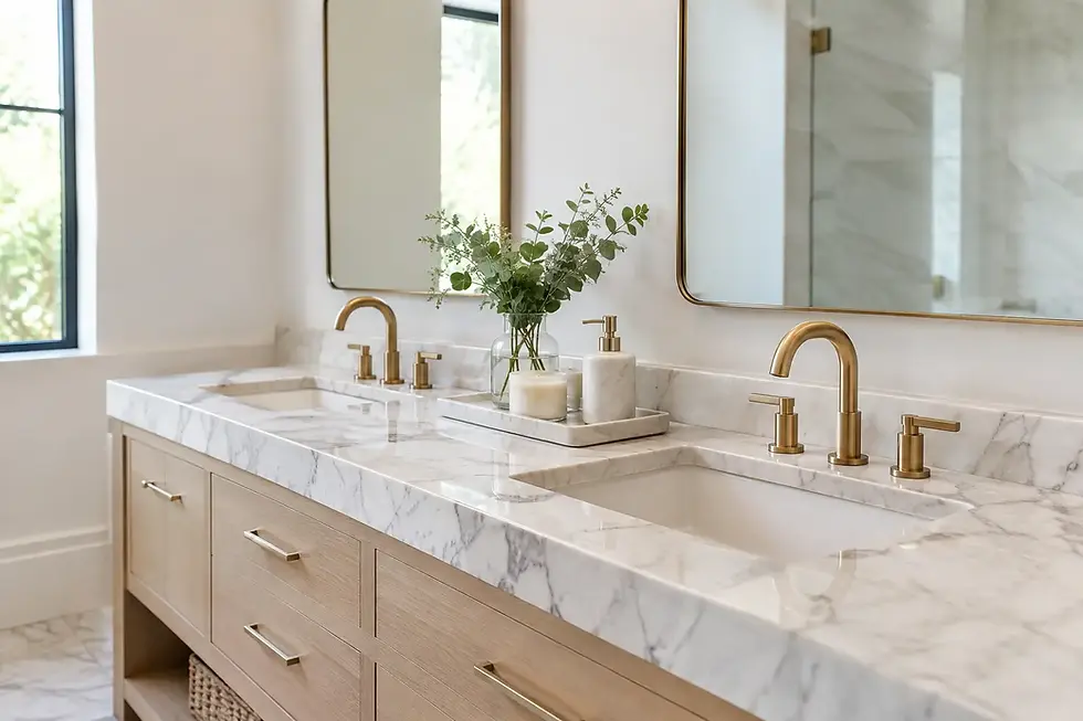 Marble Vanity Ideas for a Bathroom That Lasts