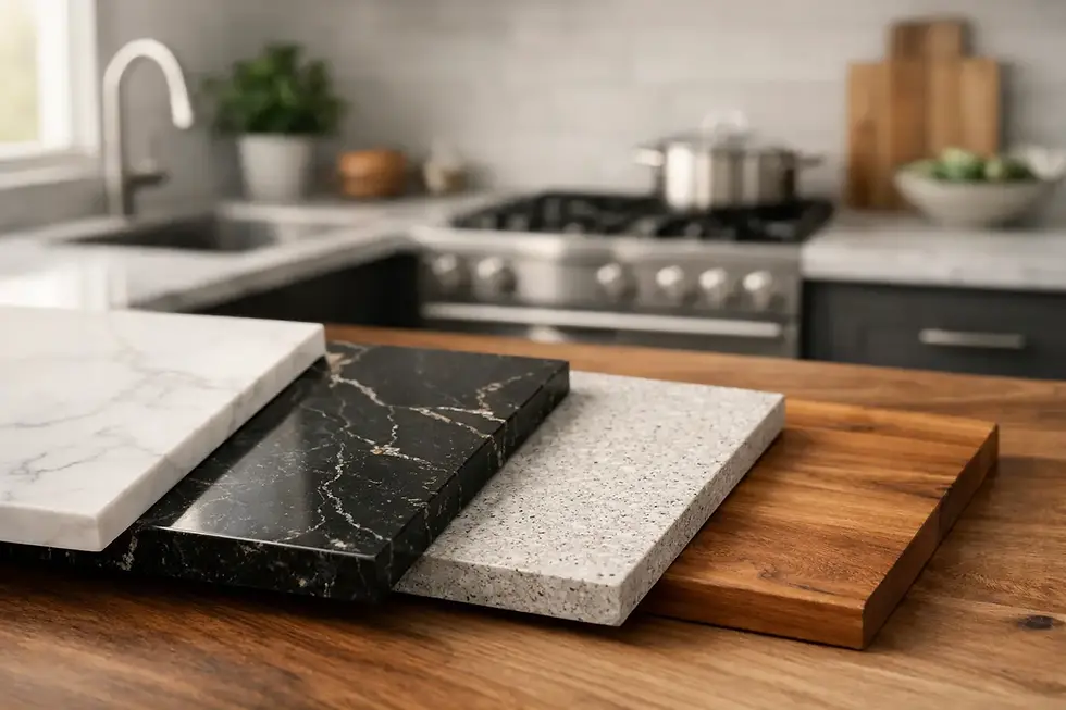 Kitchen Countertop Materials That Last Beautifully