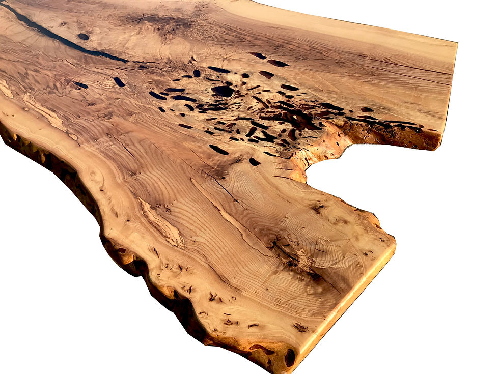 Miniaturbild: ESCHE MASSIV TISCHPLATTE / BAUMSCHEIBE