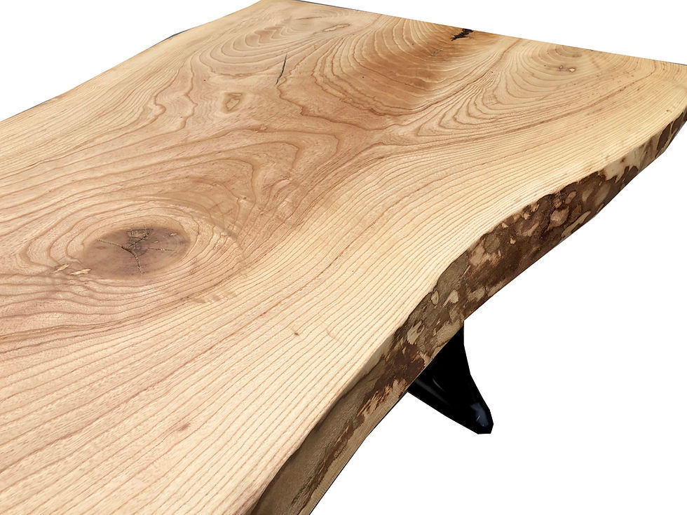 Miniaturbild: ESCHE MASSIV TISCHPLATTE / BAUMSCHEIBE
